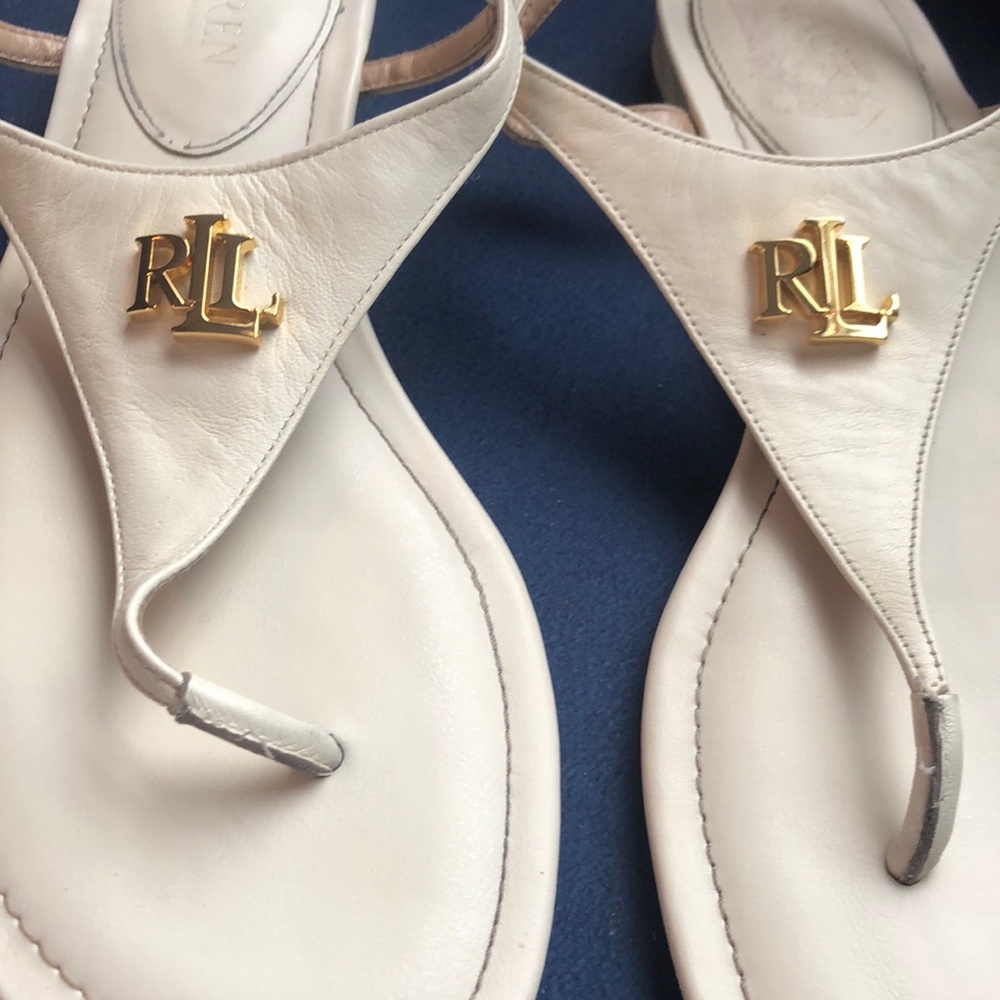 Lauren Ralph Lauren Logo Strap Sandals - Picture 2 of 8
